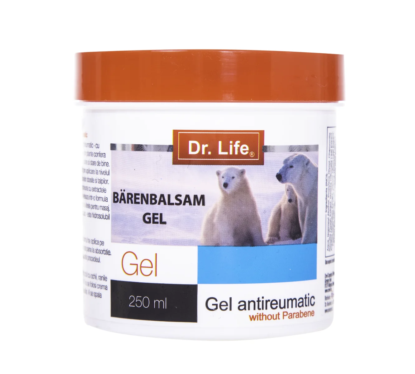 Dermato-cosmetice - Balsam Puterea Ursului Gel Antireumatic X 250ML - Dr.Life