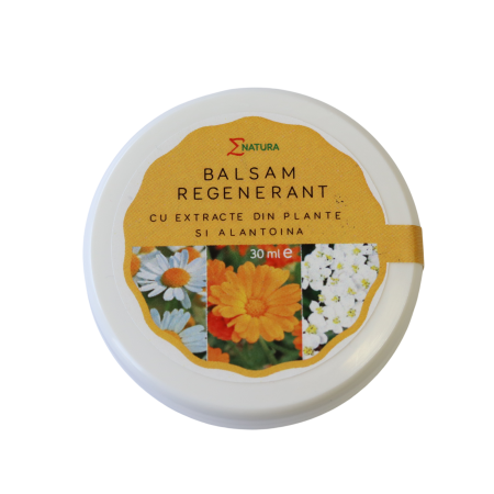 Multivitamine si minerale copii - Balsam regenerant cu extracte din plante și alantoină Enatura, 30 ml