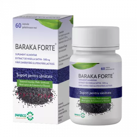 PRODUSE - Baraka Forte 500mg , 60capsule