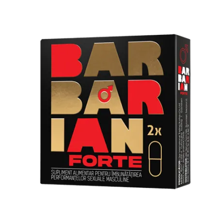 Multivitamine si minerale adulti - Barbarian Forte X 2 Capsule, ADYA GREEN