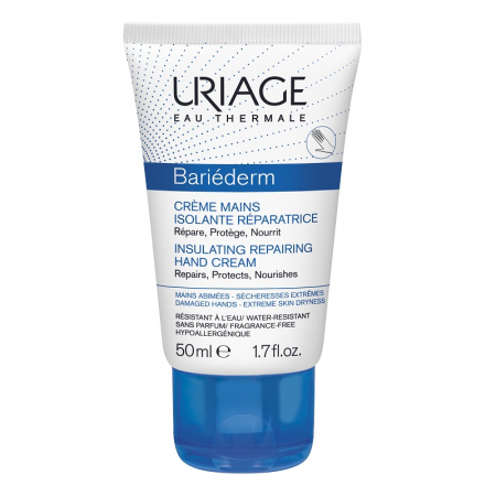 Piele splendida (Creme, Lotiuni, Geluri de dus) - Crema Maini Izolanta Reparatoare Bariederm X 50ML - Uriage