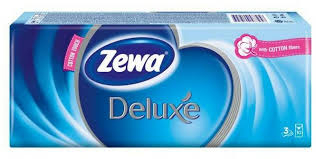 PRODUSE - Batiste nazale Zewa Deluxe , 3 straturi, 10 x 10, 100 buc