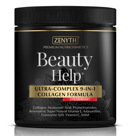Altele - Beauty Help Ultra-Complex 9-In-1 Collagen Formula Strawberry X 300G