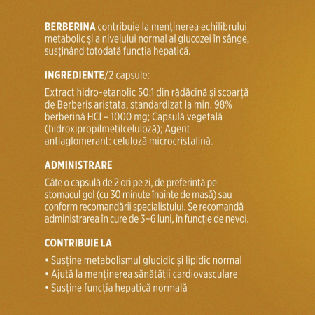 Berberină - 60 capsule [6]