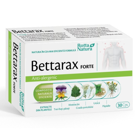 Antialergice - Bettarax Forte Rotta Natura 30 capsule