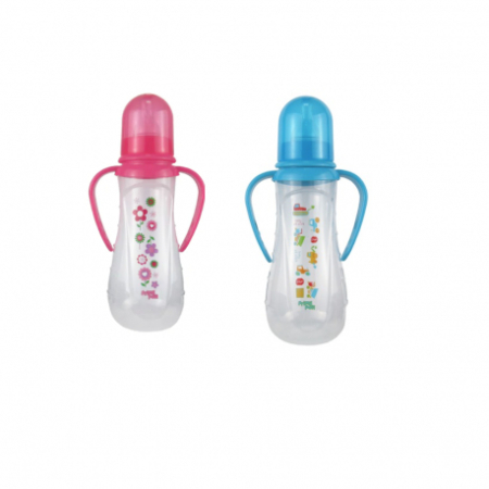 Ingrijire Copii - Biberon cu mânere decorate 265/275 ml Primii Pași