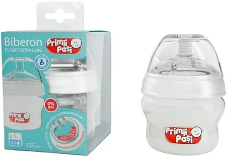 PRODUSE - Biberon Gat Extralarg Anticolici 125ML EWP1002