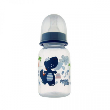 Altele - Biberon PP decorat 125 ml+tetina silicon 0-3 luni, R0111