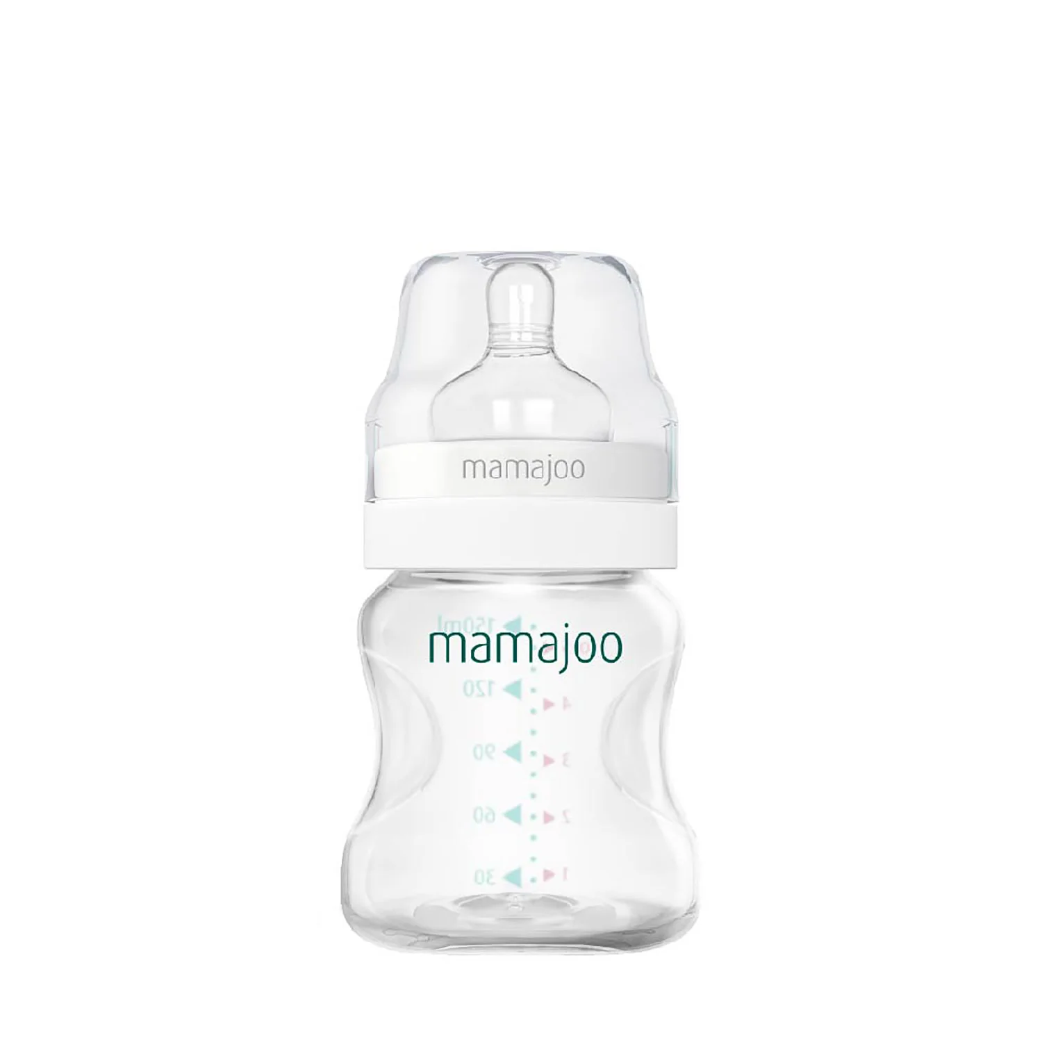 Ingrijire Copii - Biberon Silver 150 ml cu tetină S Mamajoo