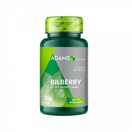 " Sunt prea dulce..."( Diabet zaharat) - Bilberry ( Extract de afin) 500 mg , 30 capsule