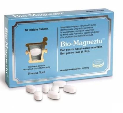 PRODUSE - Bio-Magneziu, 60 tablete filmate