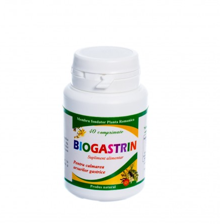 Vitamine Si Suplimente - Biogastrin 40 comprimate Elidor