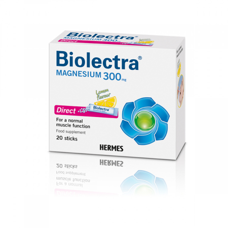 Vai, am uitat! Nu, n-am uitat! Mă concentrez! (Memorie și concentrare) - Biolectra Magnesium Lemon 300 mg, 20 plicuri