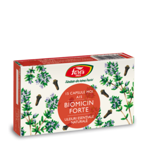 Sistemul Respirator - Biomicin Forte (A15) 15 capsule moi Fares