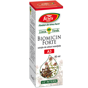 Antiseptici urinari - Biomicin Forte Soluție Fares 10 ml