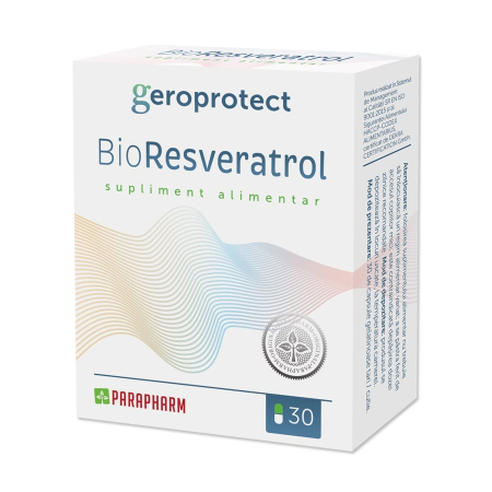 Multivitamine si minerale adulti - Bioresveratrol X 30 capsule Parapharm