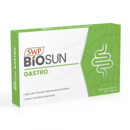 PRODUSE - BioSun Gastro , 20 capsule