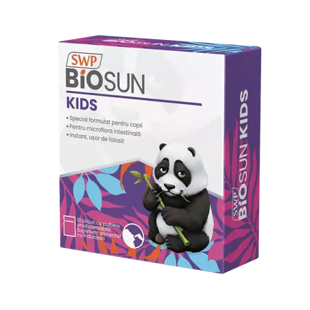 Ingrijire Copii - Biosun Kids 10 plicuri, Sun Wave Pharma