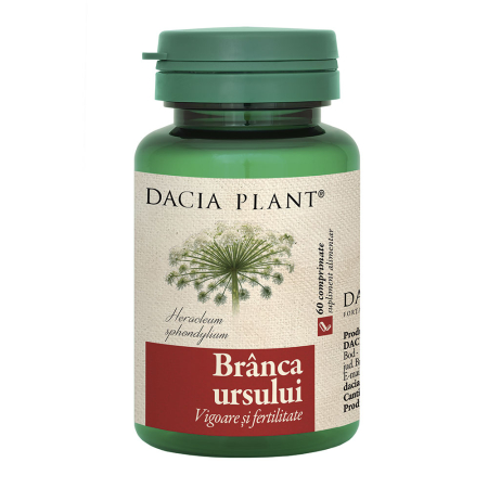 Afectiuni genitale si hormonale - Branca Ursului 60 comprimate Dacia Plant