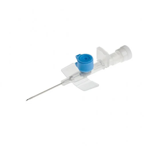 PRODUSE - Branulă albastra cu valvă G22