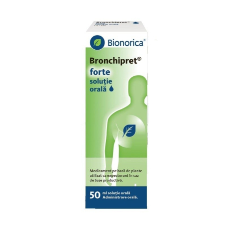 Sistemul Respirator - Bronchipret Forte sol.orala x 50ml