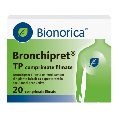 Sistemul Respirator - Bronchipret Tp, 20 Comprimate Filmate