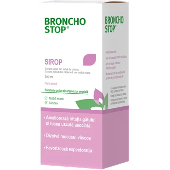 Raceala Si Gripa - Bronchostop Sirop 200 ml