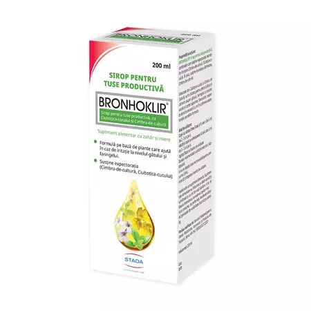 PRODUSE - Bronhoklir Sirop Tuse Productiva X 200ML