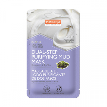 Pielea mea , frumoasă și îngrijită - Purederm Masca Peel Off cu alge si arbore de ceai, 3 g gel + 10 g masca