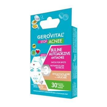 Altele - Gerovital Buline autoadezive antiacnee, 30 bucati