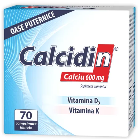 Multivitamine si minerale adulti - Calcidin X 70 comprimate Pachet XXL Zdrovit