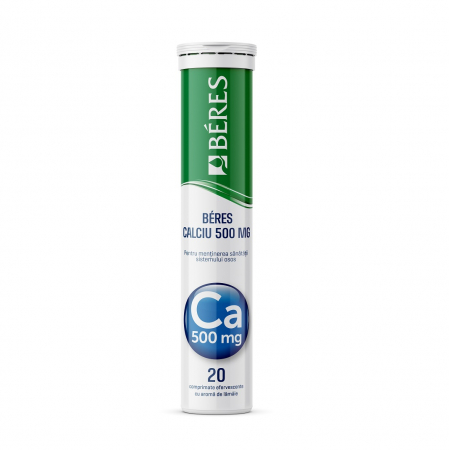 De toate cele.... - Calciu 500 mg, 20 comprimate efervescente cu aroma de lamaie