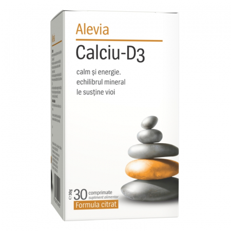 Sunt femeie și am o vârstă... - Calciu+D3, 30 comprimate