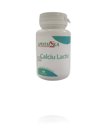 Antialergice - Calciu Lactic 60 comprimate APOTHEKA