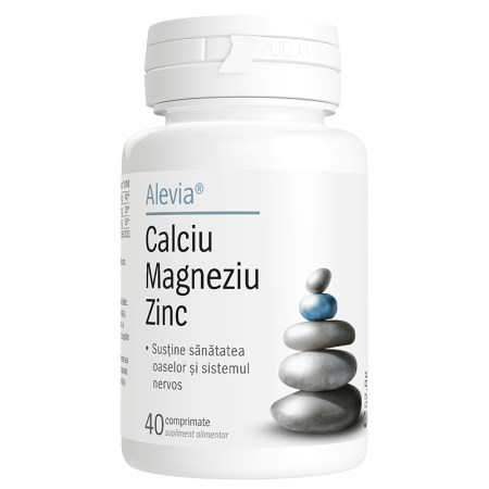 Suplimente alimentare - Calciu Magneziu Zinc - 40 comprimate
