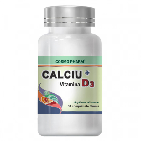 Altele - Calciu+vitamina D3, 30 comprimate filmate