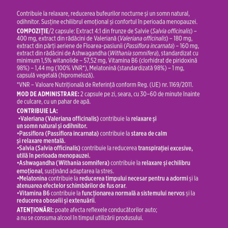 Calmenor Noapte - 60 capsule [6]