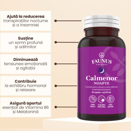 Calmenor Noapte - 60 capsule [5]