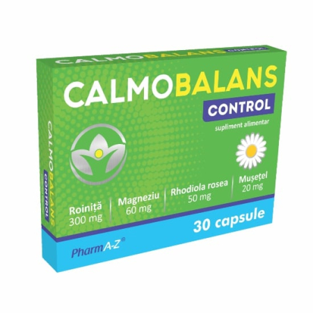 Antistres - Calmobalans Control, 30 capsule, Pharm A-Z
