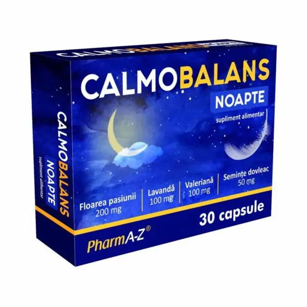 Somn liniștit - CalmoBalans Noapte X 30 Comprimate