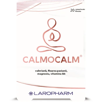 Sistem Nervos - Calmocalm 20 comprimate filmate, LAROPHARM S.R.L. - ROMANIA