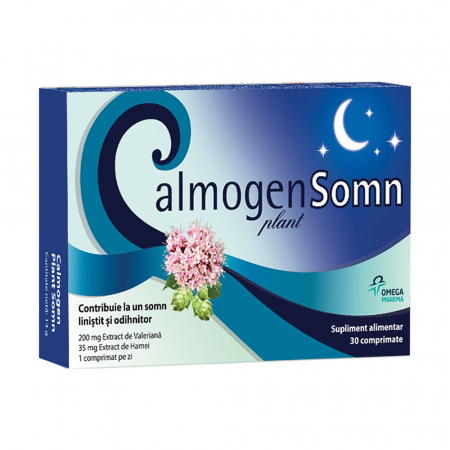 Somn liniștit - Calmogen plant Somn, 30 comprimate