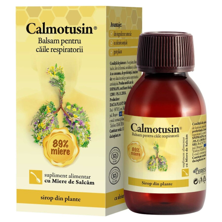 Calmotusin Cu Miere Sirop X 100ML - Dacia Plant