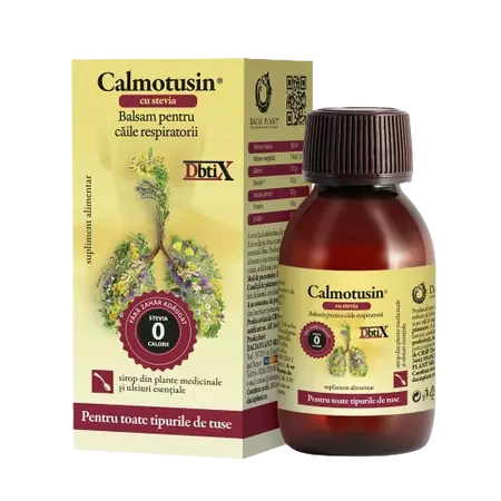 PRODUSE - Calmotusin cu Stevie Dbtix Sirop 100 ml