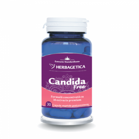 PRODUSE - Candida Free, 30 capsule vegetale gastrorezistente