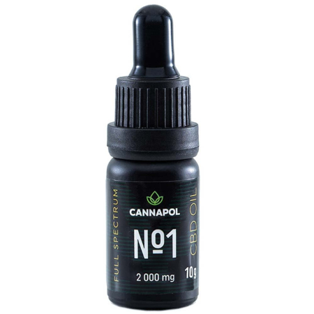 Uleiuri si Unturi - Cannapol Ulei CBD 20% No.1 10 g, Adams Vision