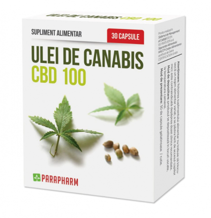 PRODUSE - Ulei De Canabis CBD 100 X 30 Capsule