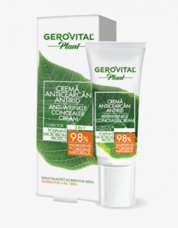 Altele - Gerovital Plant Cremă anticearcăn antirid, 15 ml