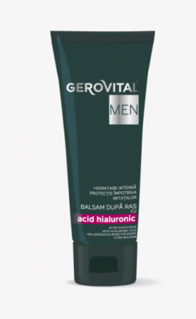 Prieteni buni... - Gerovital Men Balsam după ras cu acid hialuronic (3390), 100 ml