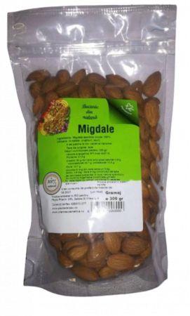 De toate cele.... - Migdale crude, 300 g